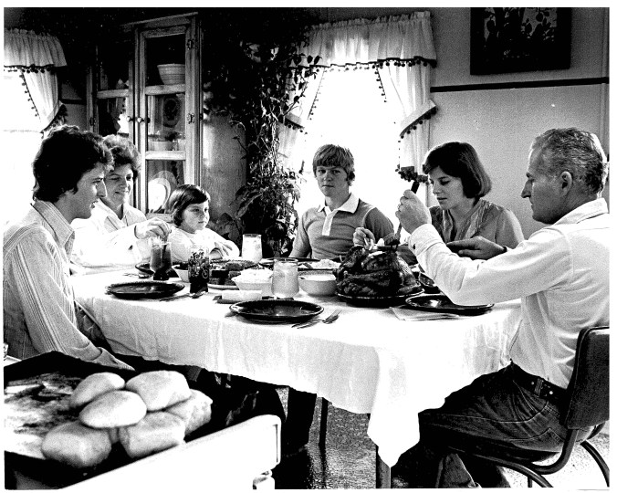 Mount Carmel. Thanksgiving. 1975.